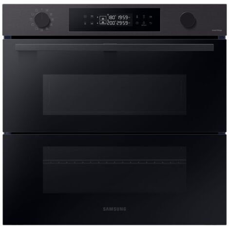 Samsung NV7B4540VBB Forno Elettrico Multifunzione con Grill da incasso a Vapore Capacita' 76 Litri Dual Cook Flex Classe Enertgetica A Wi-Fi 59,5 cm Nero (1/5)