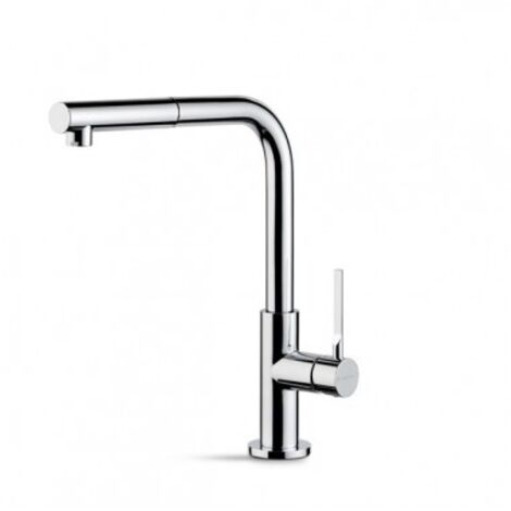 Newform Maki Miscelatore Mono Splitcomando lavello Cromo (1/2)