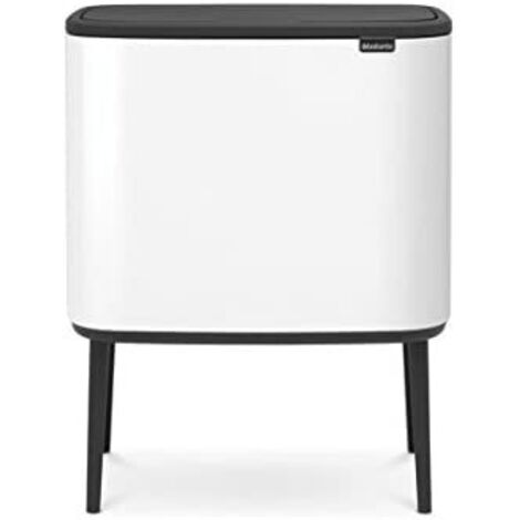 Brabantia Waste Bin Bo Touch Bin Pattumiera 36 Litri Bianco (1/5)