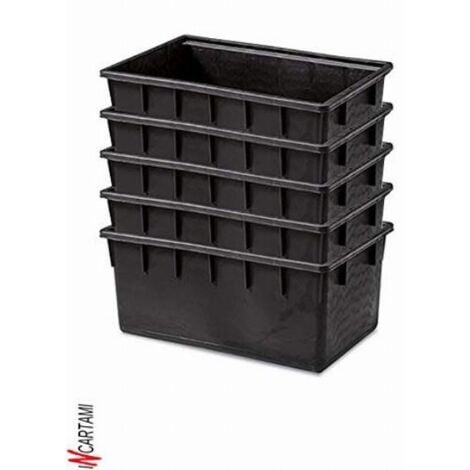 Stefanplast Mastello Rettangolare L 250 94X63 H 57 Nero - 2