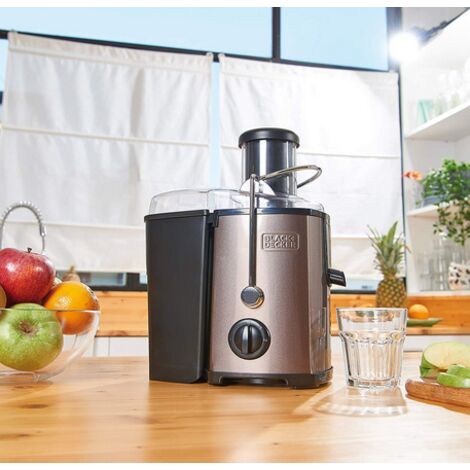 CENTRIFUGA BLACK & DECKER BXJE600E ACCIAIO INOX 600 W ESTRATTORE DI SUCCO