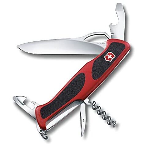 Victorinox RANGER GRIP 61 Coltellino Multiuso Rosso-Nero (1/4)