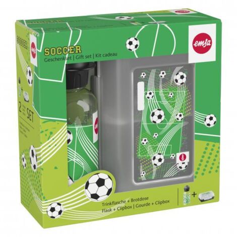 EMSA Bimbo Set Regalo con Borraccia e Clipbox Verde (1/4)