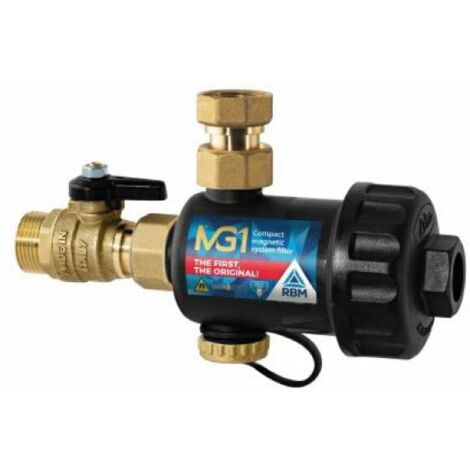 RBM - MG1 FILTRO DEFANGATORE MAGNETICO SOTTO CALDAIA NERO 30700500