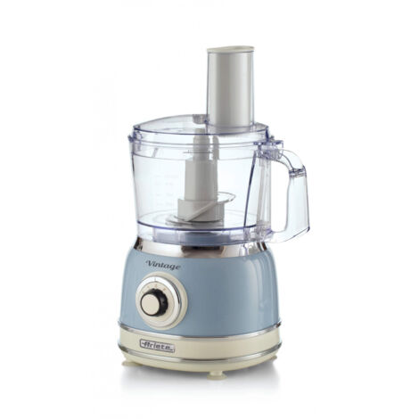 Ariete Linea Vintage 1781 Robot da cucina Vintage, 1000W, Capacità 2,1L, Per preparazione impasti, Celeste