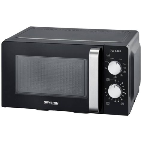 Severin 7781 Forno a microonde Nero 700 W Funzione timer, Funzione grill