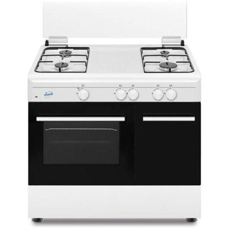 Ducati SD490GW Cucina a Gas Forno a Gas 4 Fuochi Capacita' 59 Litri 90x60 cm Bianco