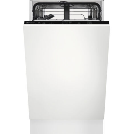 Electrolux KEAD2100L Lavastoviglie Integrata totale Serie 300 AirDry 45 cm. Posizionamento dell'apparecchio: A scomparsa totale, Dimensione: Compatta (45 cm), Tipo di display: LED. Numero di copert... (1/5)