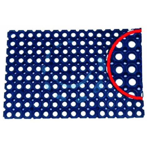 Tappetino Antiscivolo Modulabile in Gomma per Entrata, Dimensioni 100x150 cm � Lady Doc 05693 (1/2)