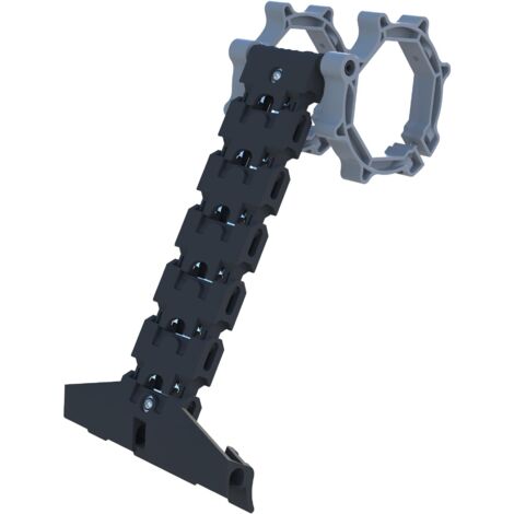Fischer 571729 B-Lock 5 Bloccatapparelle Motorizzate Antintrusione RC3 Resistenza 600 Kg Rullo Ottogonale 60mm colore Nero (1/4)