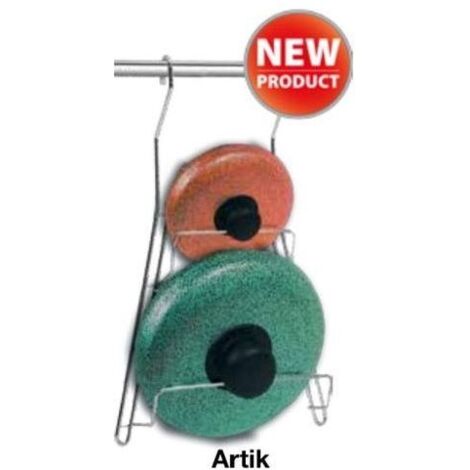 Artex Portacoperchi Artik Cromato da 4 Posti per Barra da Cucina 25x13x40cm