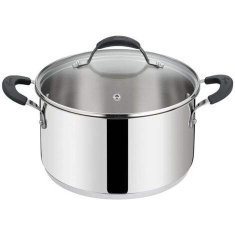 Lagostina Casseruola Tempra Fonda con Coperchio Acciaio lnox (1/5)