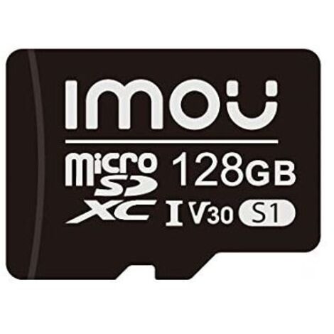 Imou Scheda di Memoria microSDXC 128 GB Fino a 95-25 MB-Sec Classe 10-U1 UHS-I Micro SD Card per Telefono Videocamera Switch Tablet