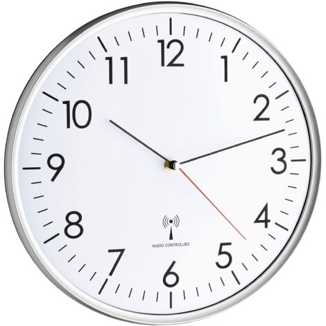 TFA Dostmann 60.3514 Orologio da Parete Radiocontrollato Bianco (1/5)