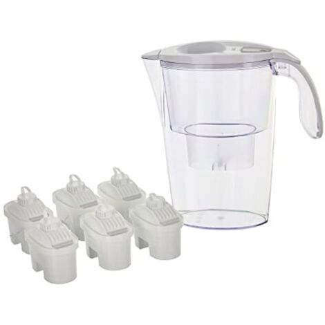 Laica J99601 Stream Line Caraffa Filtrante 2,3 L con 6 Filtri Bi-Flux Mineral Balance indicatore sostituzione colore Bianco (1/4)