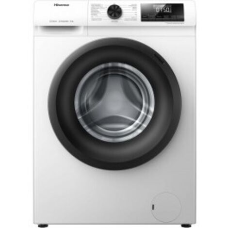Hisense WFQP8014EVM Lavatrice Caricamento frontale 8 kg 1400 Giri/min Bianco (1/5)