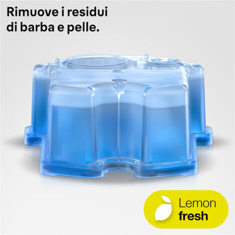 Braun CCR 2 Clean&Renew - Cartucce di Ricambio per Rasoi con Sistema Clean&Renew, 2 Pezzi