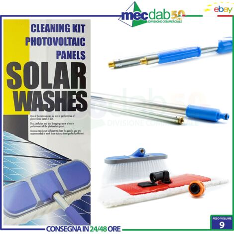 KIT PULIZIA PANNELLI FOTOVOLTAICI kit SOLAR WASH