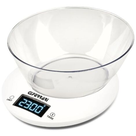 BILANCIA CUCINA COLOR ELETTRONICA CON CIOTOLA DA 1gr.a 5kg. 16x2,5x21 FERRARI (1/4)