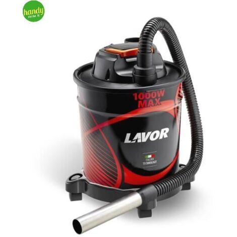 Lavor 40029-00017 Ashley 416 Aspiracenere con Carrello Fusto 18 L 1000 W Filtro HEPA Lavabile Funzione Soffiante (1/5)
