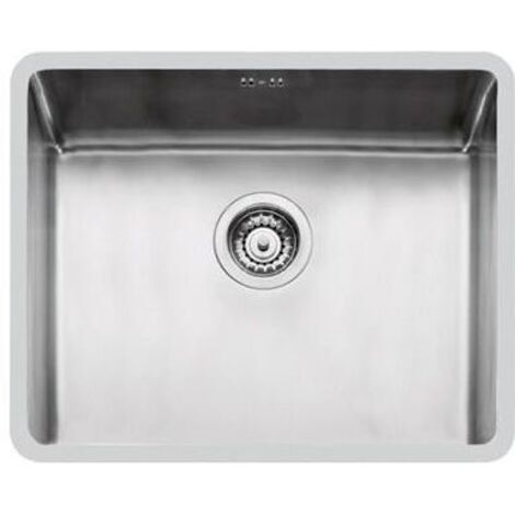 Foster 2155 850 - Lavello KE Sottotop, Inox spazzolato, 54x44 cm