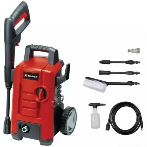 Einhell 4140750 TC-HP 130 Idropulitrice ad Alta Pressione 1500 W 130 bar 390 l-h Quick-Couple-System colore Rosso (1/5)
