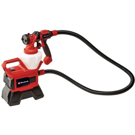 Einhell – Sistema di verniciatura a spruzzo 18V – Capacità 1000 ml/min – Serbatoio 1200 ml – Ugelli intercambiabili per viscosità fino a 90 DIN-sec (1/7)