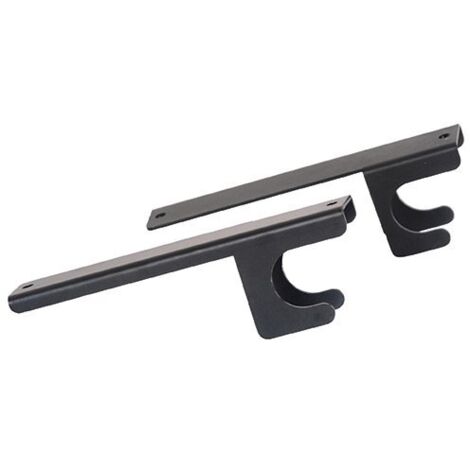 WFIX Supporto Per L-BOXX | Fissaggio L-SAFE PRO BLACK | 2 Staffe