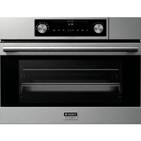 ASKO OCS 8483 S Serie Craft Forno Elettrico a Vapore da Incasso Capacita' 50 Litri Classe energetica A+ 17 Programmi 45 cm Acciaio Inox (1/2)