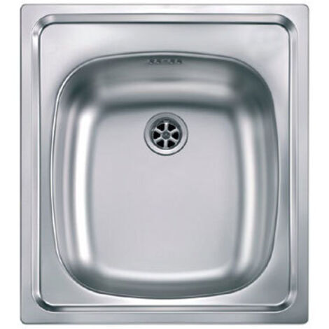 Lavello CINZIA 44x50 1 vasca ACCIAIO INOX