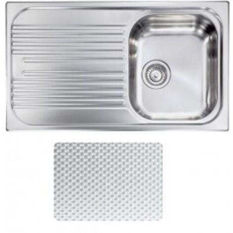 CM 010593DCSSX Lavello IX Atlantic 3'' 86X50 1 Vasca a destra