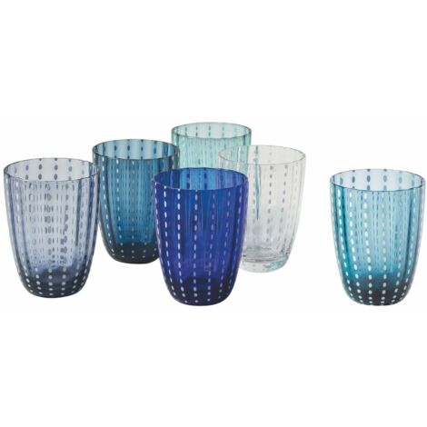 VDE Tivoli 1996 Kalahari Set 6 Bicchieri Acqua 300 Ml