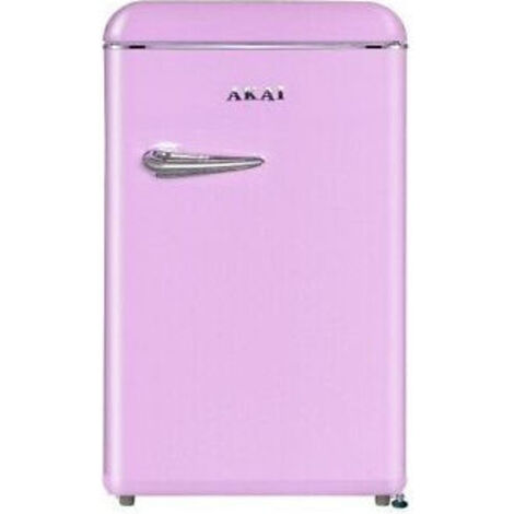 Akai Vintage Frigorifero Minibar 46 Litri Mono Splitporta Rosa