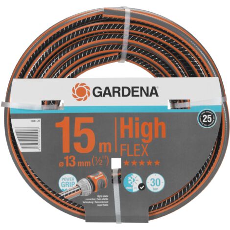 GARDENA Tubo acqua da giardino Comfort HIGHFLEX 15 m, 13 mm (1/2") per irrigazione e giardinaggio (18061-20)