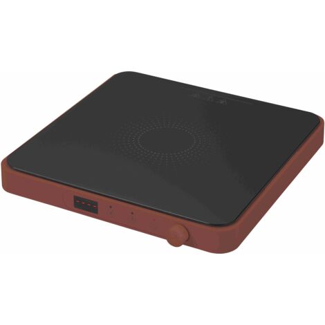 TOGNANA Piastra Induzione Con Display Digitale Soft-Touch Rosso