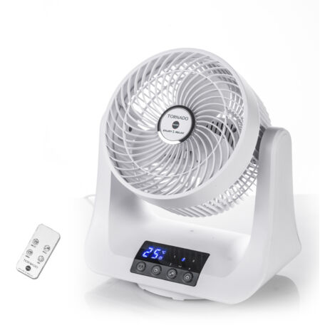 Macom ventilatore a doppia oscillazione automatica modello 993 per climatizzazione e comfort ottimale in ogni ambiente (1/5)