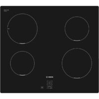 Bosch PUG611AA5E Serie 2 Piano Cottura a Induzione 4 Zone PowerBoost 60 cm Nero