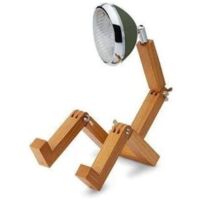 Piffany Mr. Wattson Mini Lampada da Tavolo Army Green