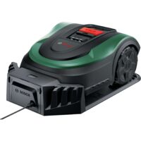 Bosch Indego XS 300 Robot Rasaerba con Batteria Integrata da 18V Stazione di Ricarica in Dotazione
