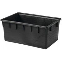 Stefanplast Mastello Rettangolare L Nero