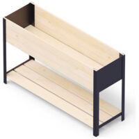 Upyard Fioriera Rialzata Moderna in Legno per Interni ed Esterni