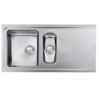 CM 015005RCSSP Lavello IX Evoluzione 3'' 100X51 2 Vasche 2Fori R