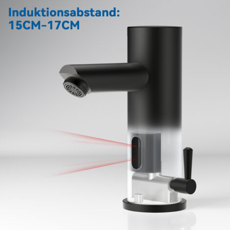 IMEX Waschtischarmatur Einhebelmischer Mit Hohem Auslauf – Gebürstetes Nickel, Für Badezimmer, Serie Line