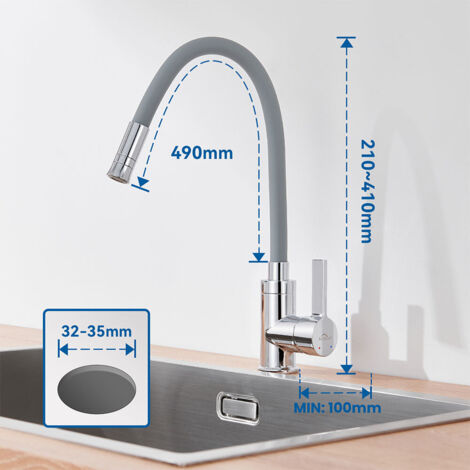 Rubinetto Doppio Con Doccia Miscelatore Cucina - Annunci - Foto 2