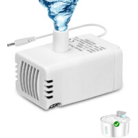 Pompa dell'acqua per fontanella per gatti, estremamente silenziosa (≤25 dB), impermeabile IP68, basso consumo energetico (1,5 W), adatta per fontanella wireless in acciaio inossidabile Balimo da 3,2 l