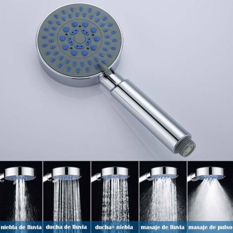 Y Ducha Para Ducha De Mano Y Grifo Mezclador Cromo Manija Doble Agua Fria Y Caliente Grifos Duchas De Baño Griferia Ducha Con Ducha Grifo Para Bañera