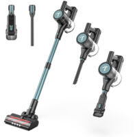 Aspirateur Balai Sans Fil - TEENDOW - Modèle Silencieux - 58000 Pa - 45 Minutes d'Autonomie - Vert Forêt