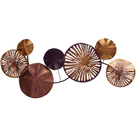 Decorazione da parete in metallo Accessory Multicolore