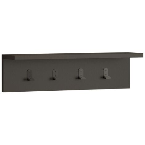Mensola da parete, mensola portaoggetti Shelf Antracite (1/5)