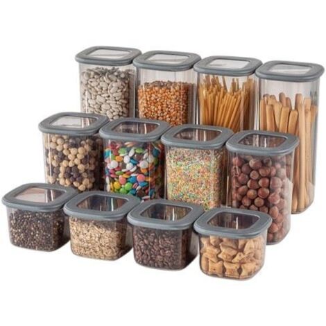 Set di scatole portaoggetti Set Antracite (1/5)